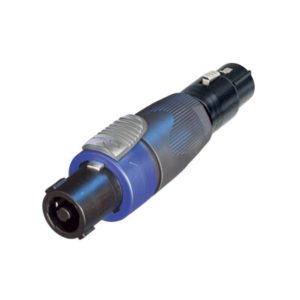 Neutrik NA4FX-F 4 Pin Dişi Speakon-3 Pin Dişi XLR Adaptör