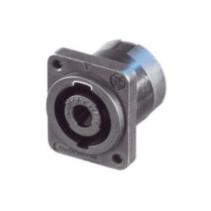 Neutrik NL4MP-1 4 Pin Şase Tipi Erkek Speakon Konnektör